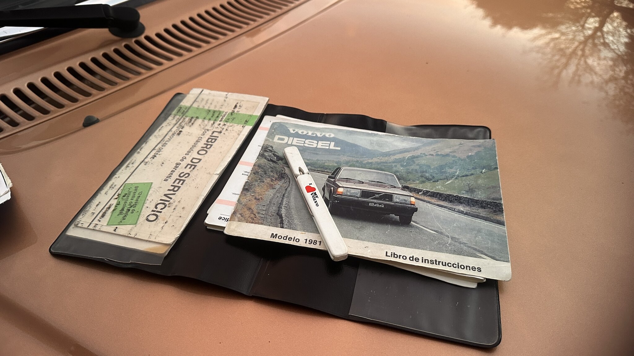 Dokumentation för 1981 Volvo 244 GLE D6