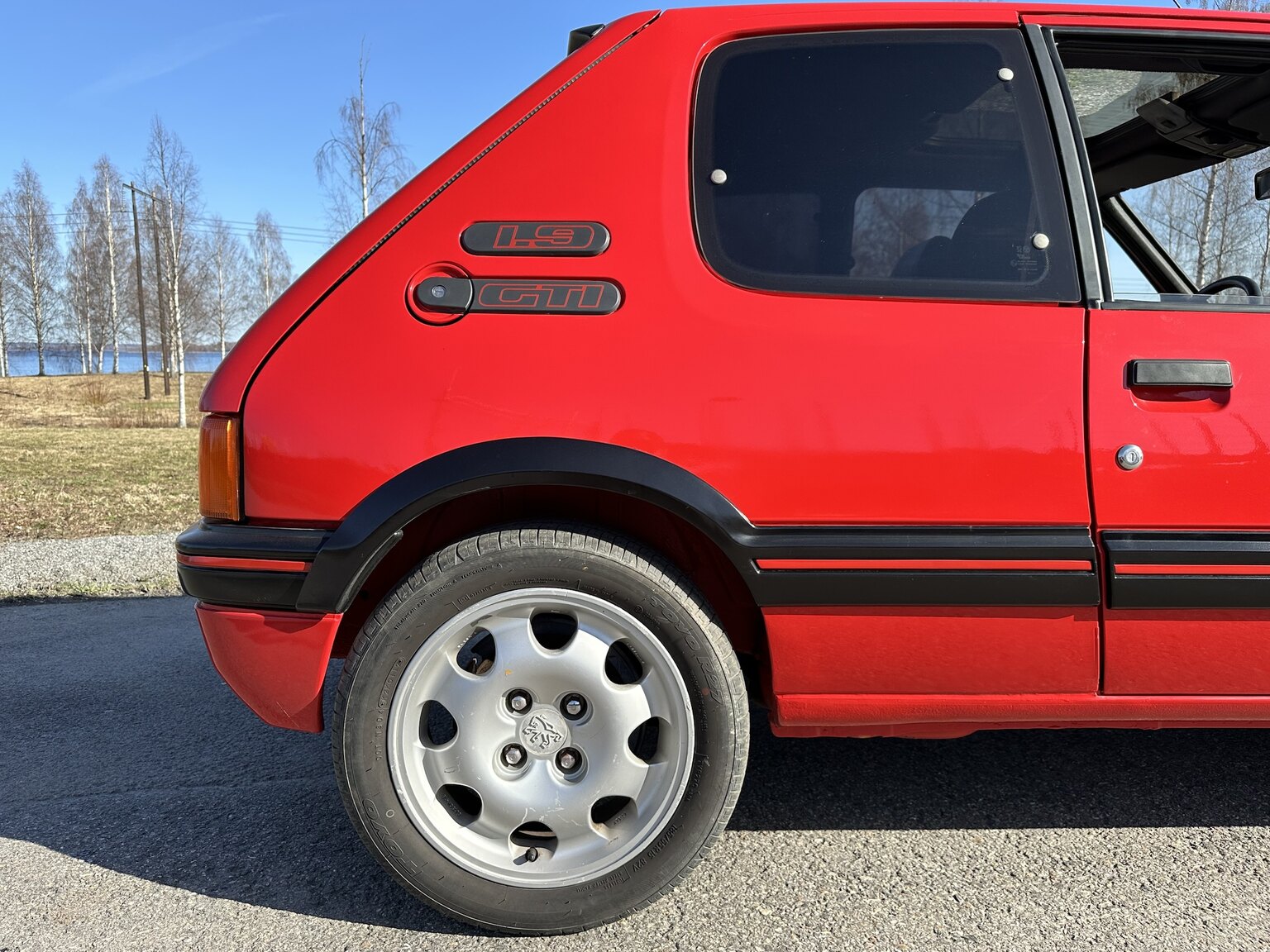 Exterior image of 1989 Peugeot 205 GTI