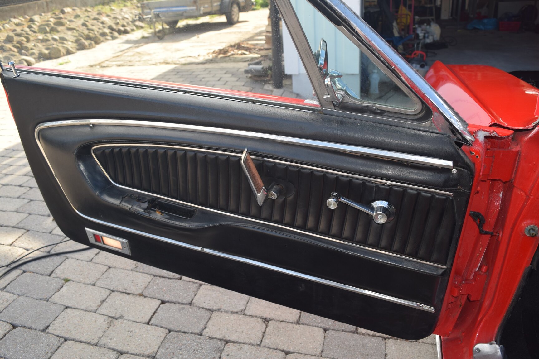 Interiörbild 1965 Ford Mustang 