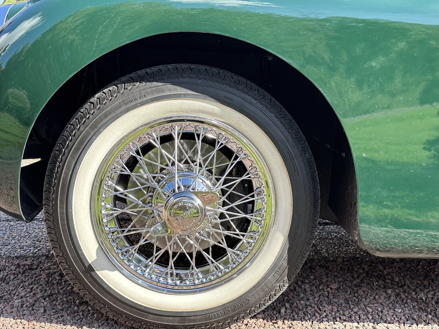 Exterior image of 1958 Jaguar XK150