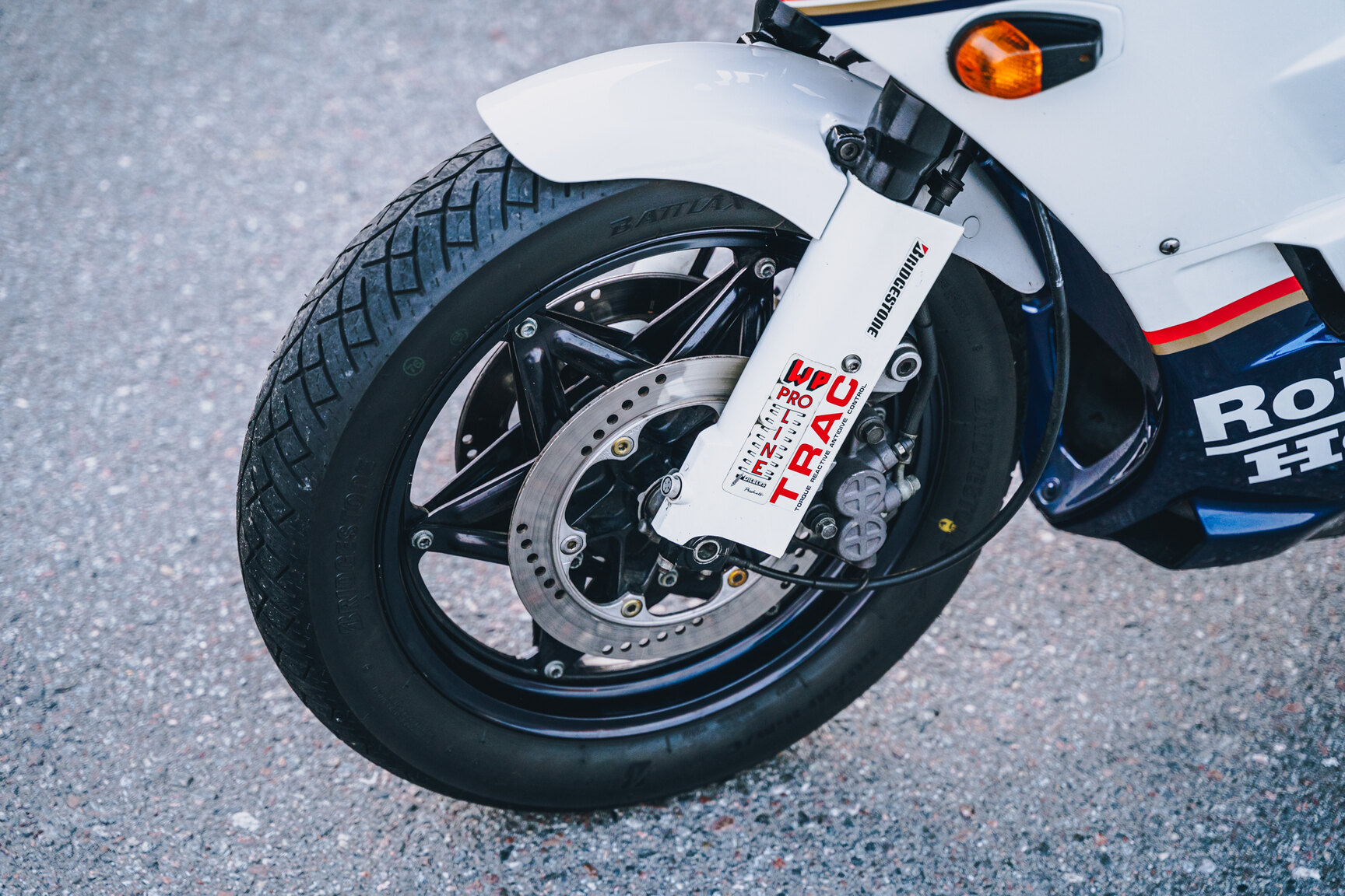 Exterior image of 1986 Honda NS400R Rothmans Replica