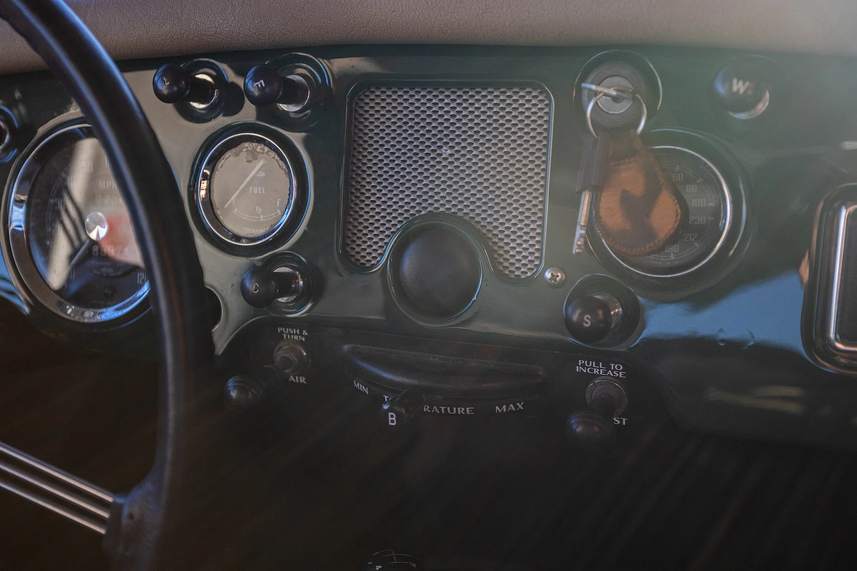 Interiörbild 1958 MGA 1500 Roadster (20)