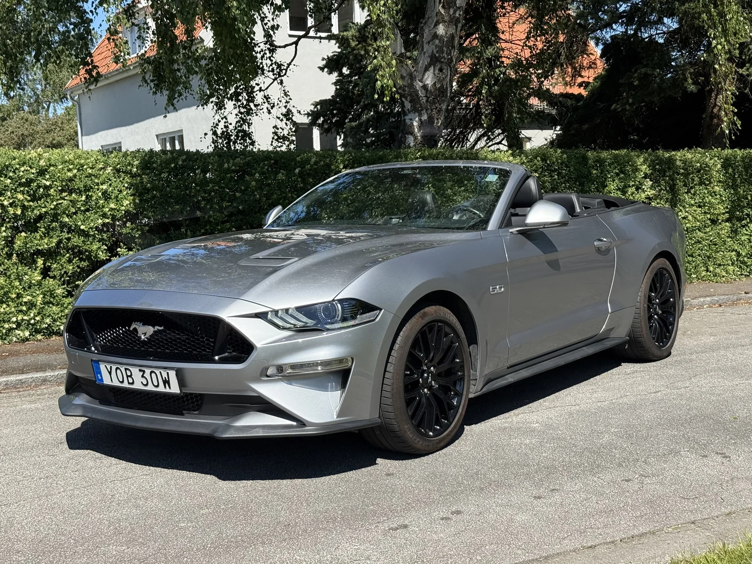 Aussenfoto 2021 Ford Mustang GT Cabriolet (2)