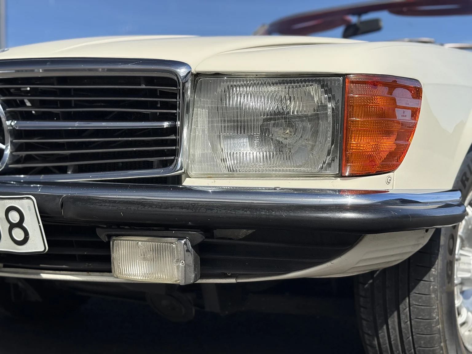 Aussenfoto 1973 Mercedes Benz 350 SL  (30)