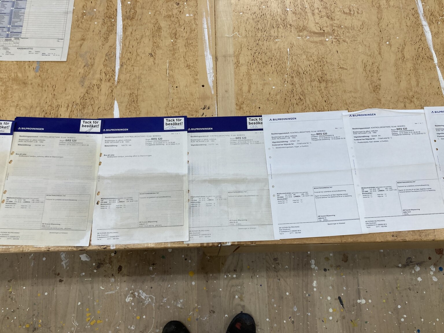 Documentation for 1992 Audi 100 Avant 2.3E Quattro
