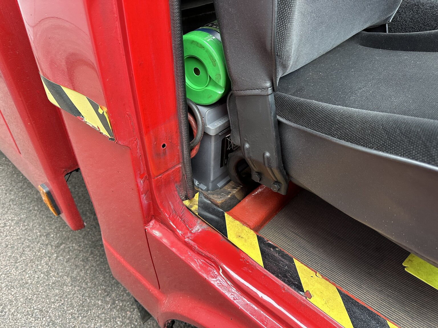 Innenraumfoto von 1983 Volkswagen LT46 bärgare (27)