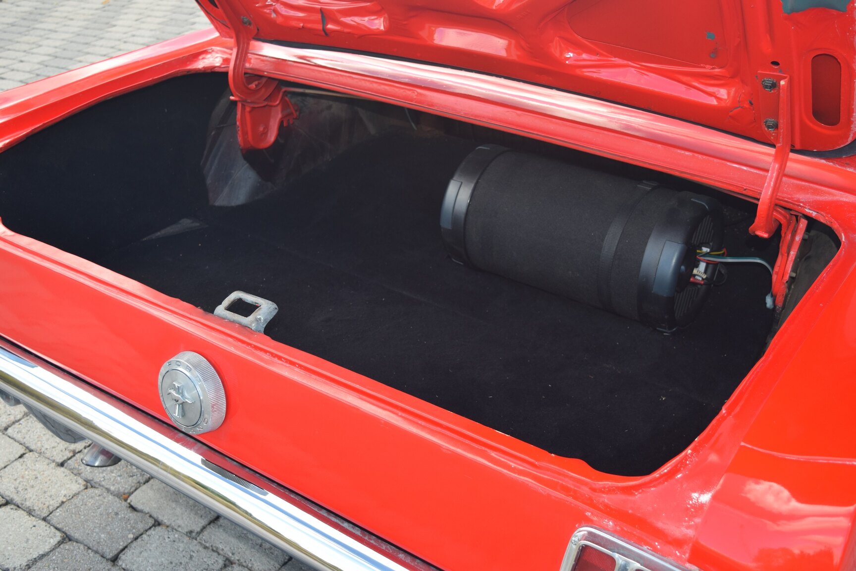 Interiörbild 1965 Ford Mustang 