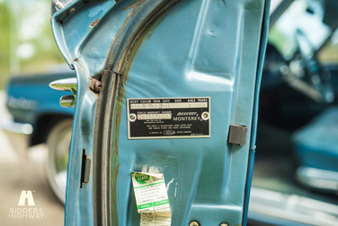 Interior image of 1963 Mercury Monterey Custom 4-door