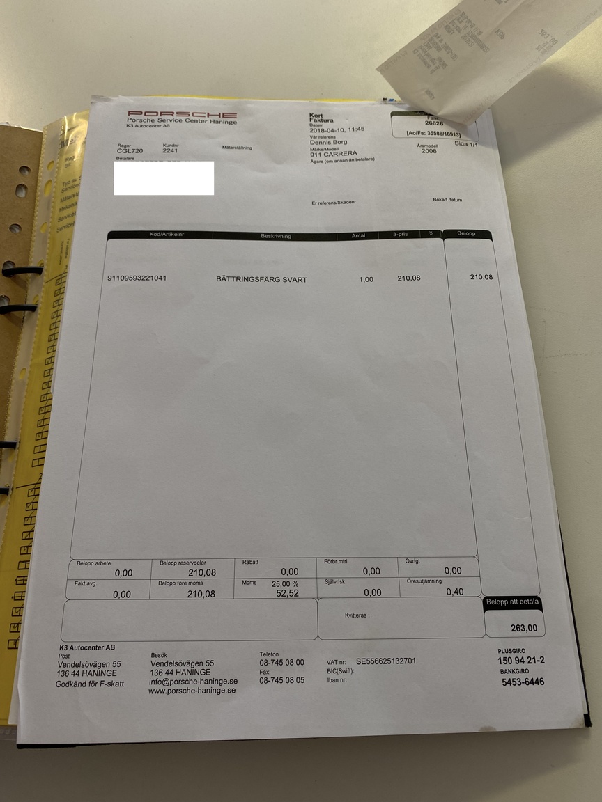 Dokumentation för 2009 Porsche 997.2 C2S Manuell (28)