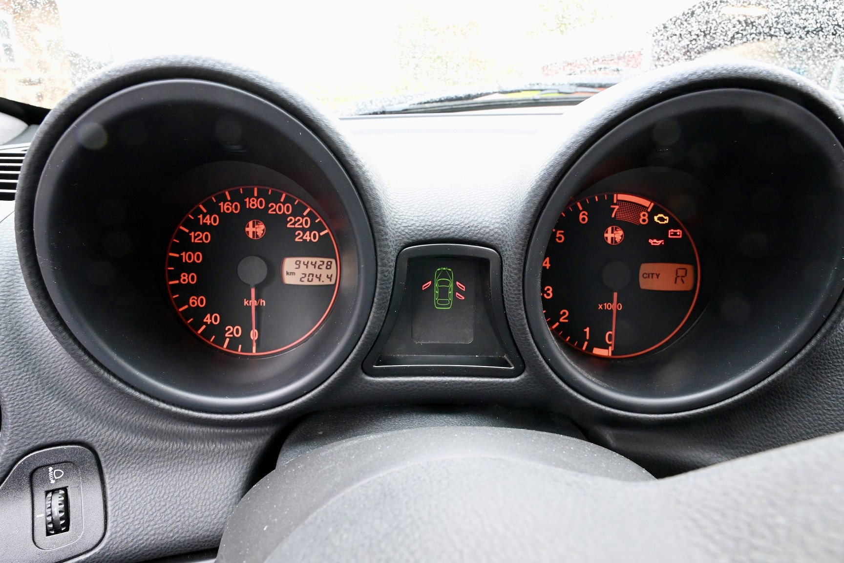 Interiörbild 2000 Alfa Romeo 156 Sportwagon TS Selespeed Distinctive