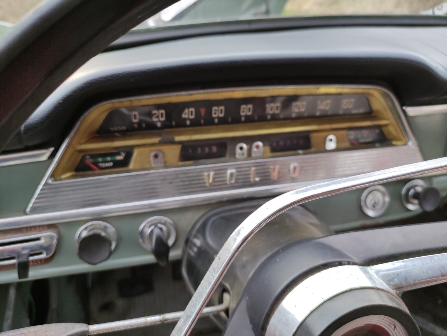 Innenraumfoto von 1960 Volvo P210 Duett