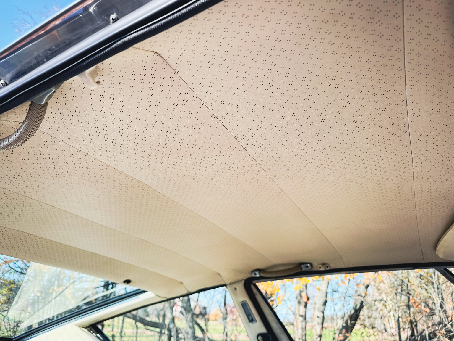 Interiörbild 1973 Maserati Indy
