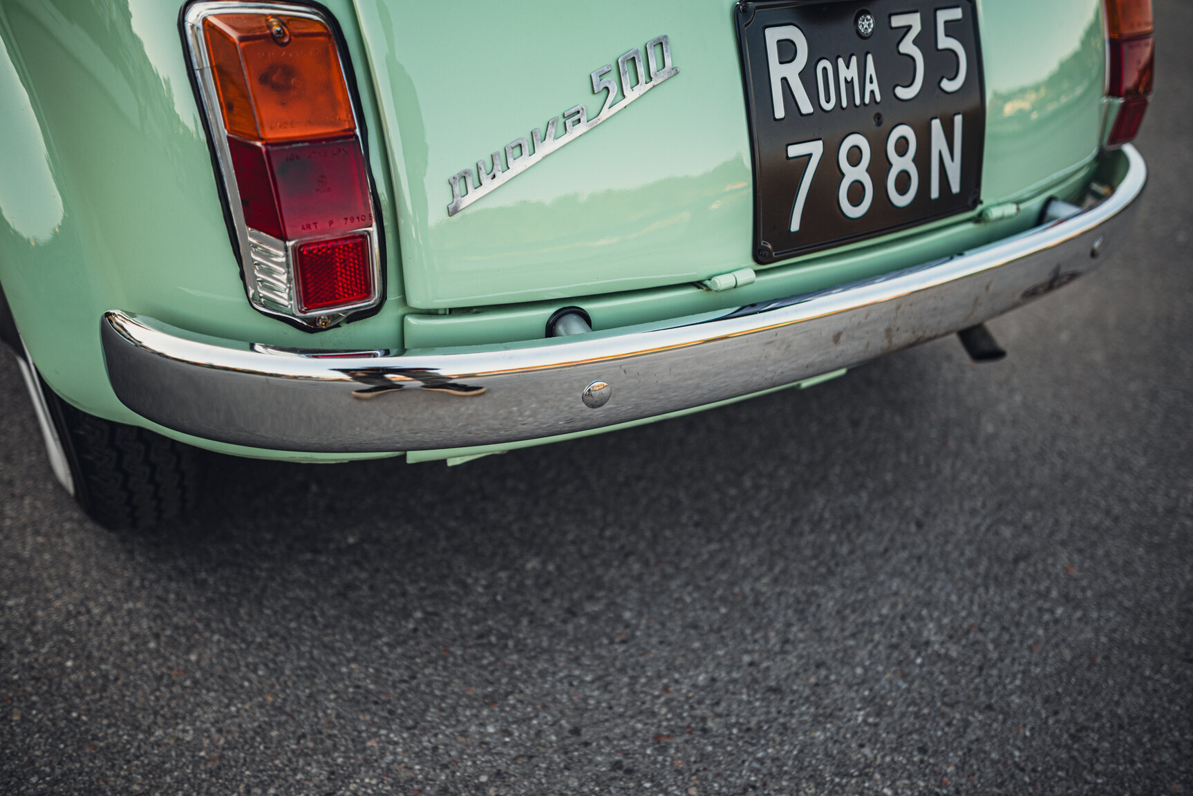 Exteriörbild på 1967 Fiat 500 "No Reserve Auction"