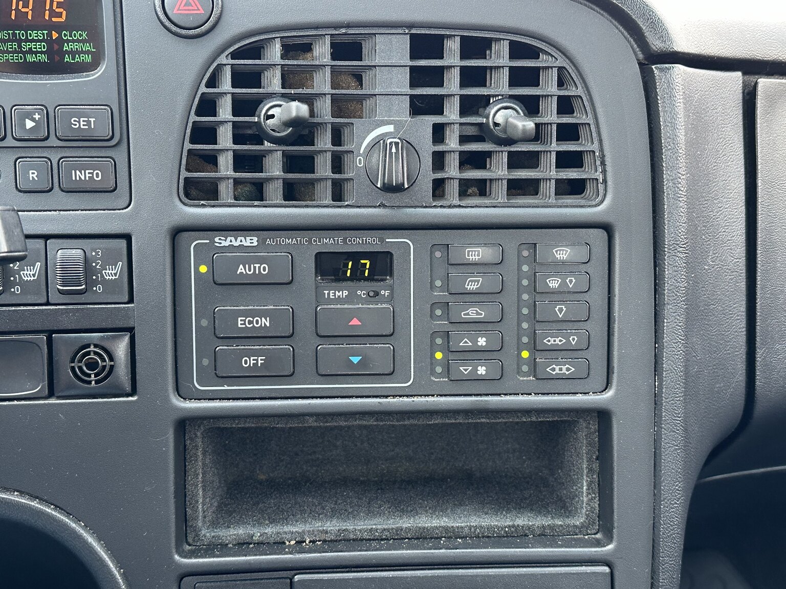 Innenraumfoto von 1996 SAAB 9000