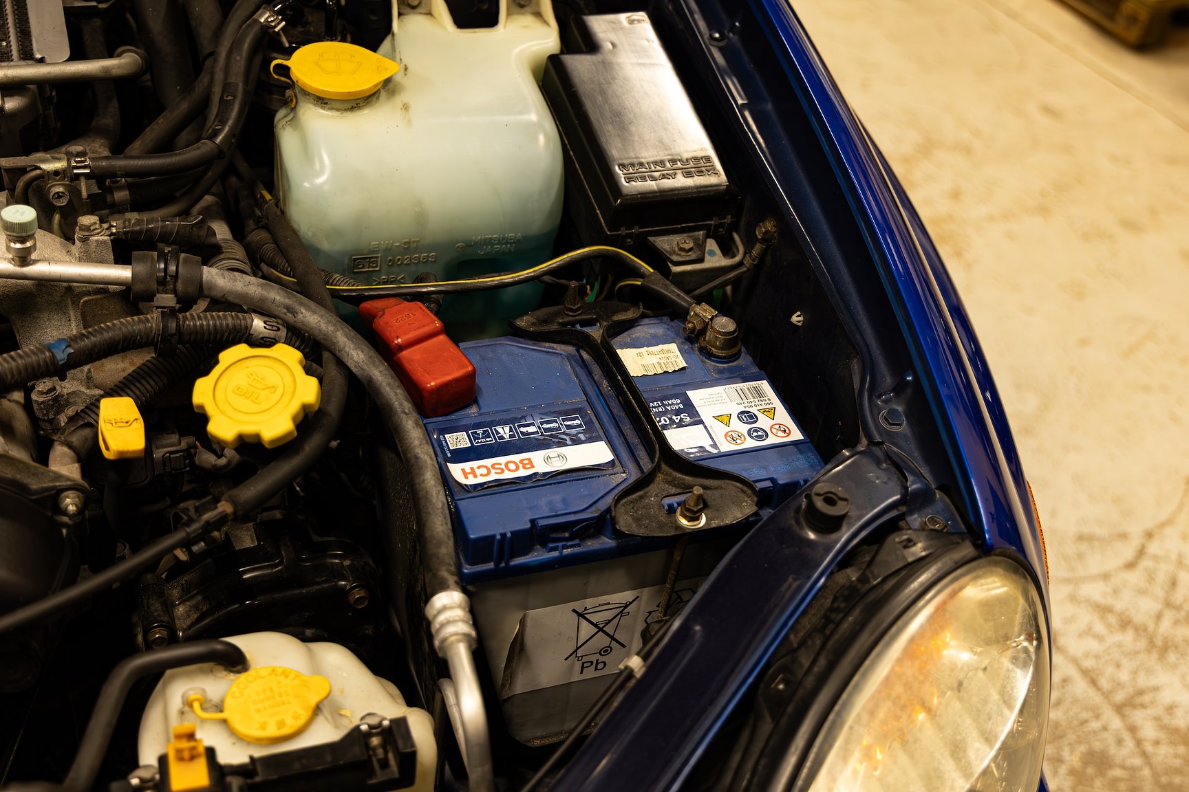 2001 Subaru Impreza 2.0 WRX Turbo 4WD, Mekanik