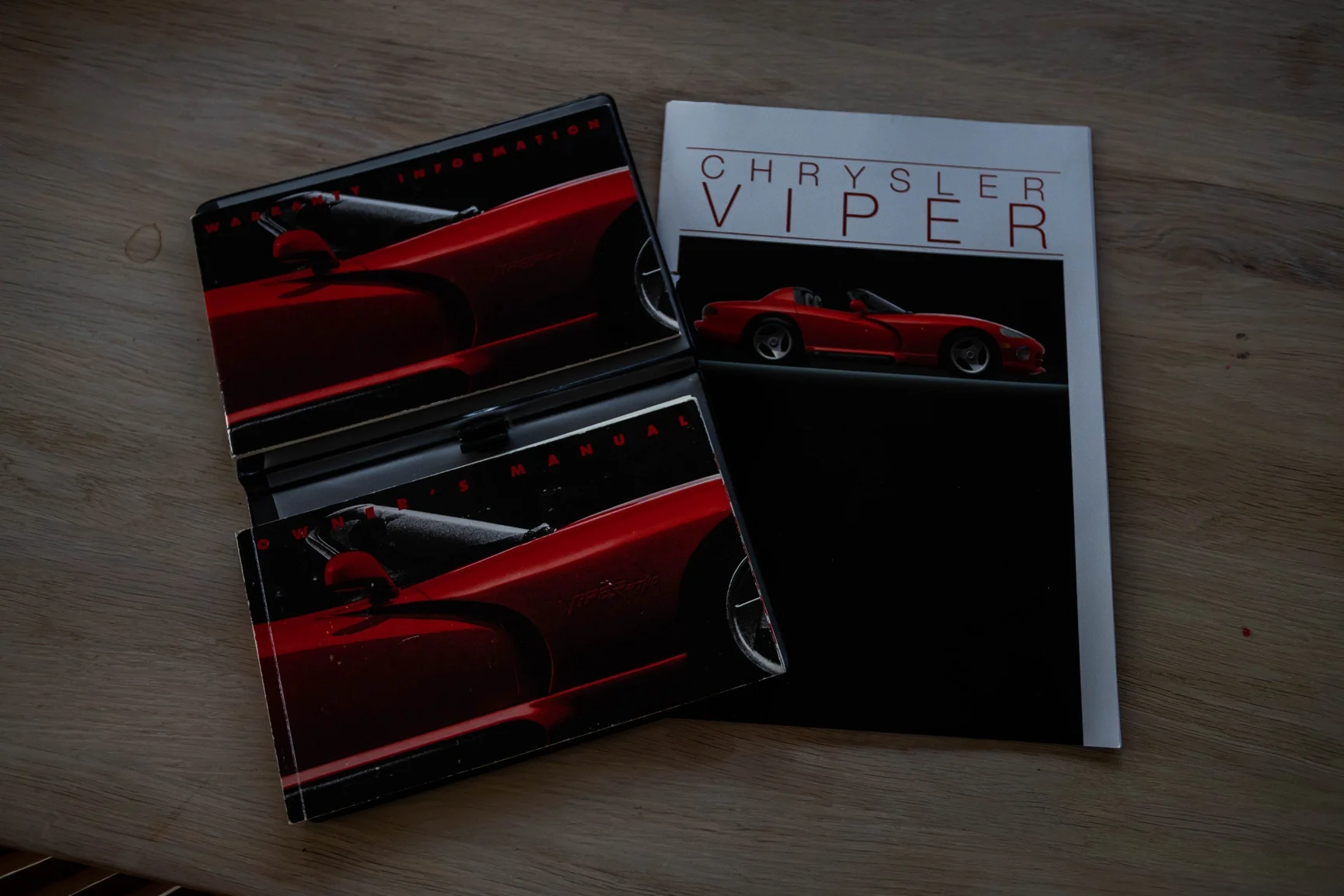 Documentation for 1995 Dodge Viper RT/10 en klassiker (1)