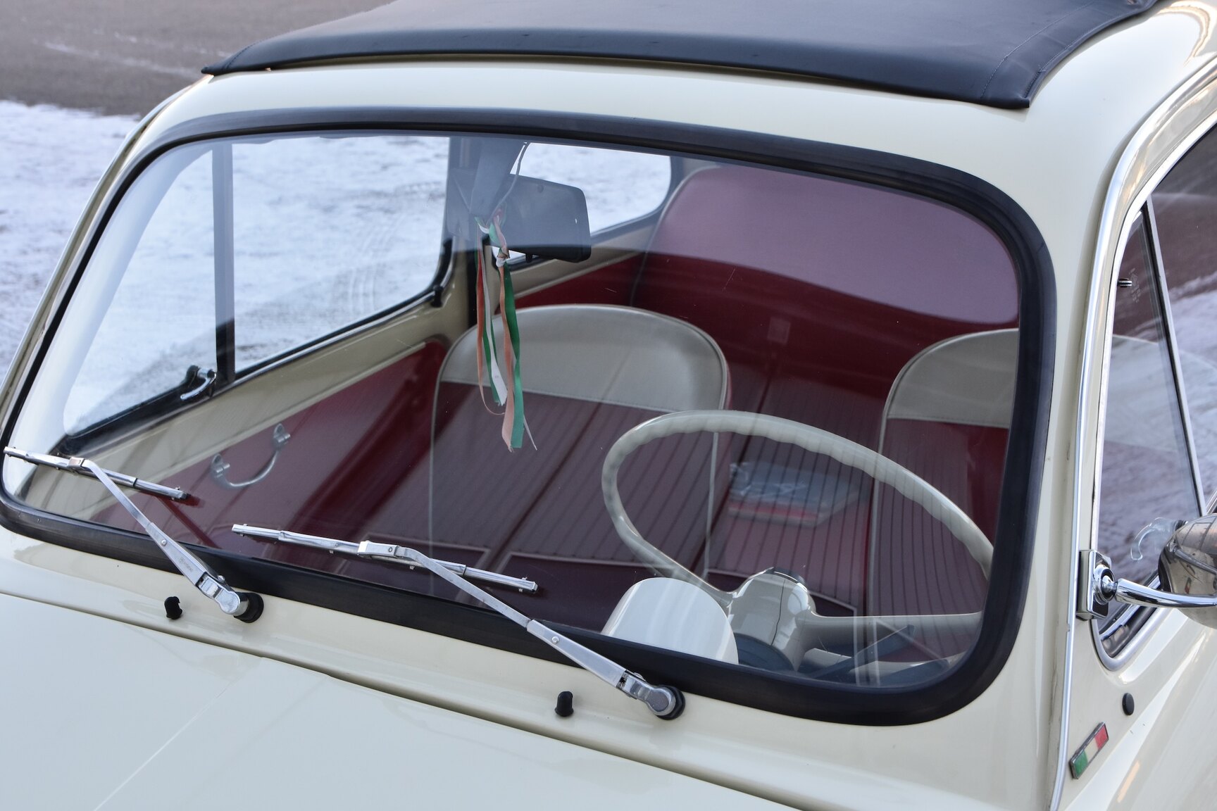Exteriörbild på 1968 Fiat 500