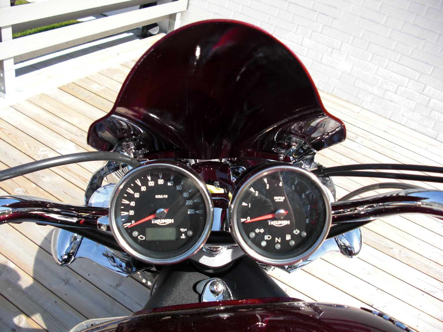 Exterior image of 2008 Triumph Rocket