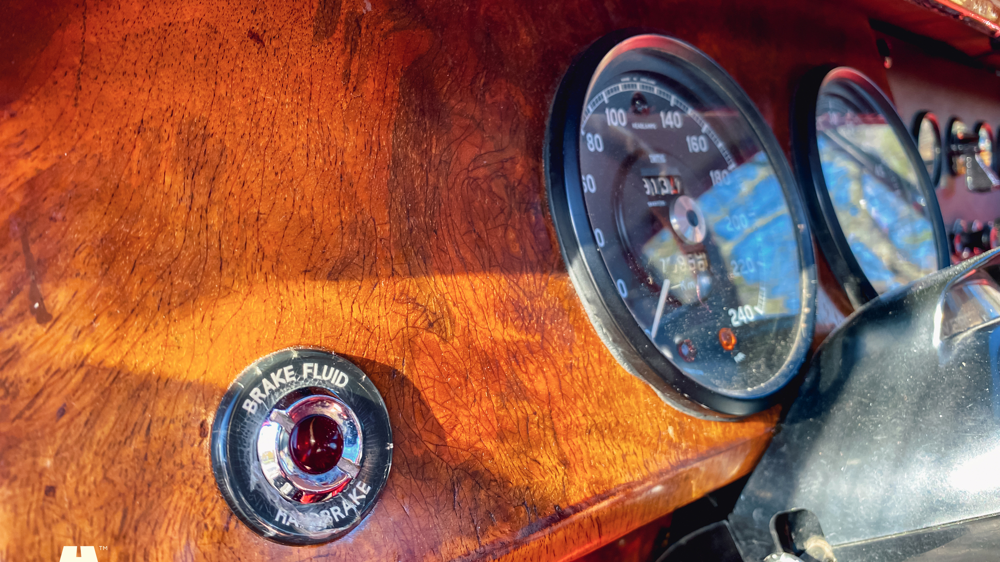 Innenraumfoto von 1961 Jaguar Mark 2