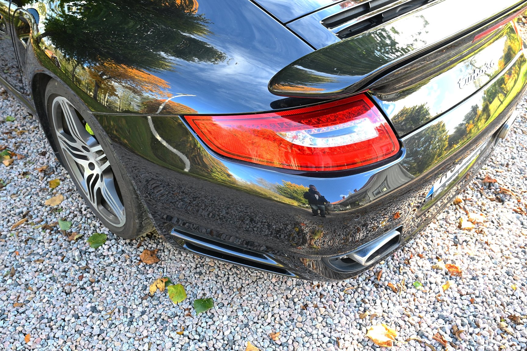 Exteriörbild på 2007 Porsche 911 997 Turbo