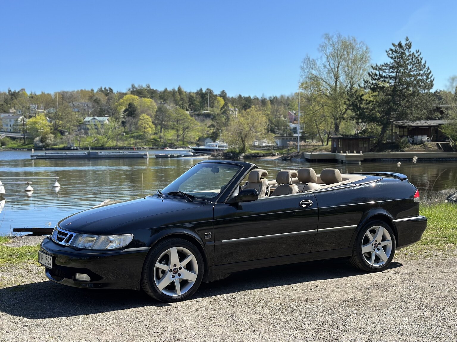 Exteriörbild på 2003 SAAB 9-3 Aero Turbo Cabriolet