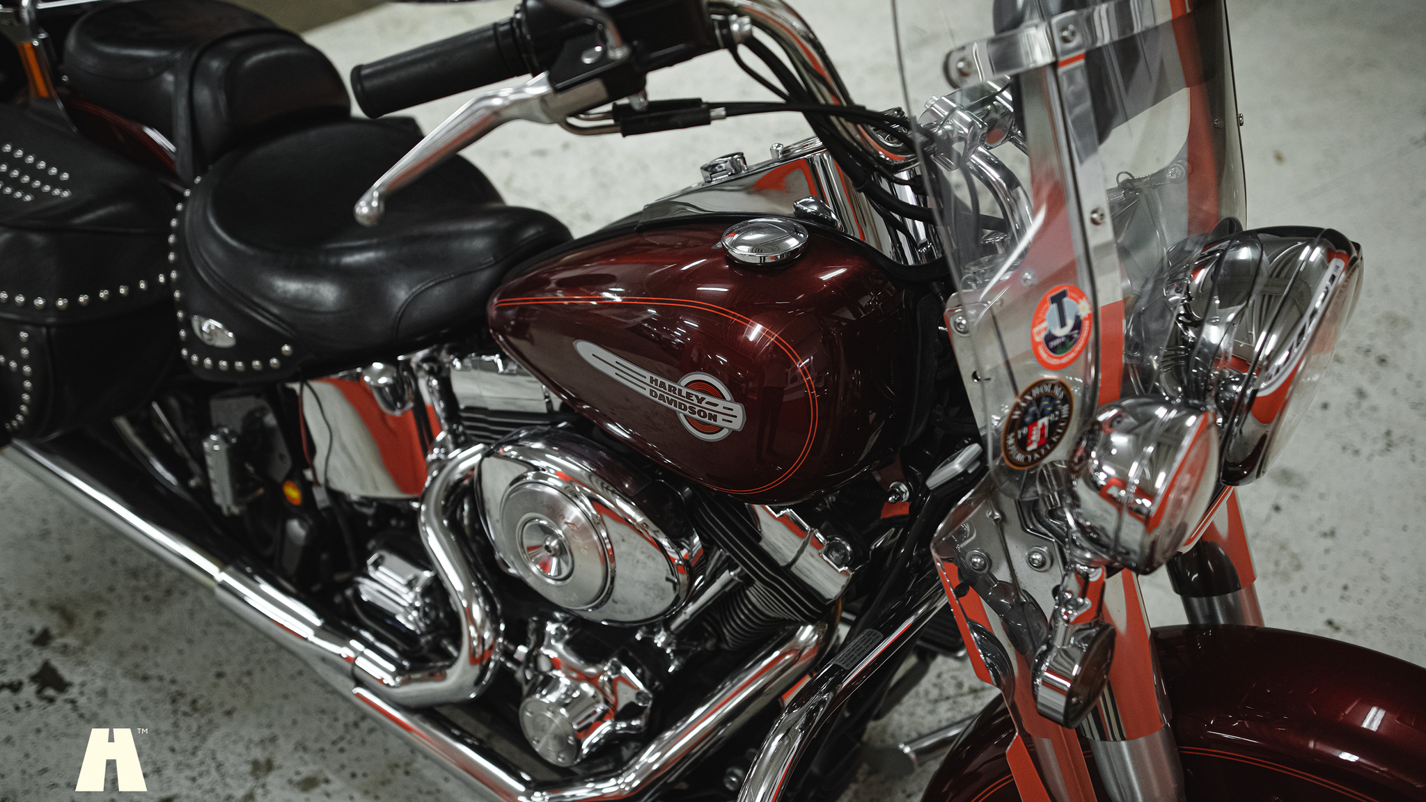 Exterior image of 2002 Harley-Davidson Heritage Softail Classic