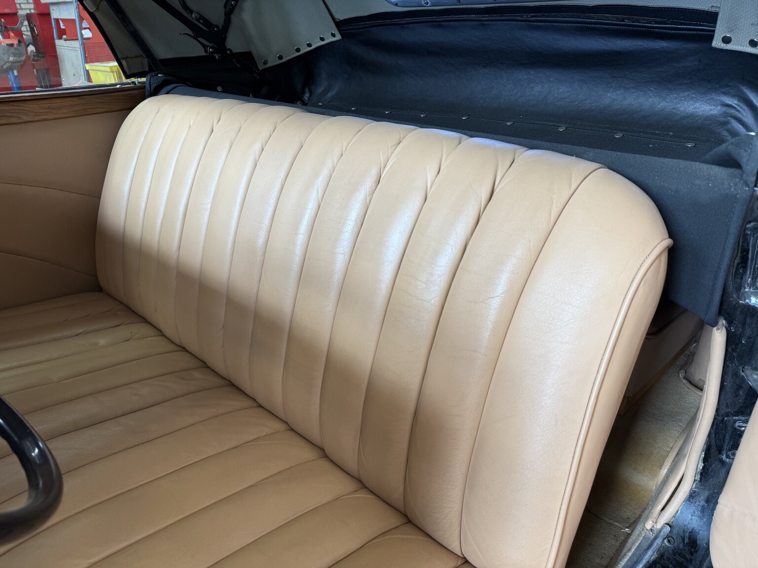 Interiörbild 1939 Citroën Berline 11 Sport Convertible