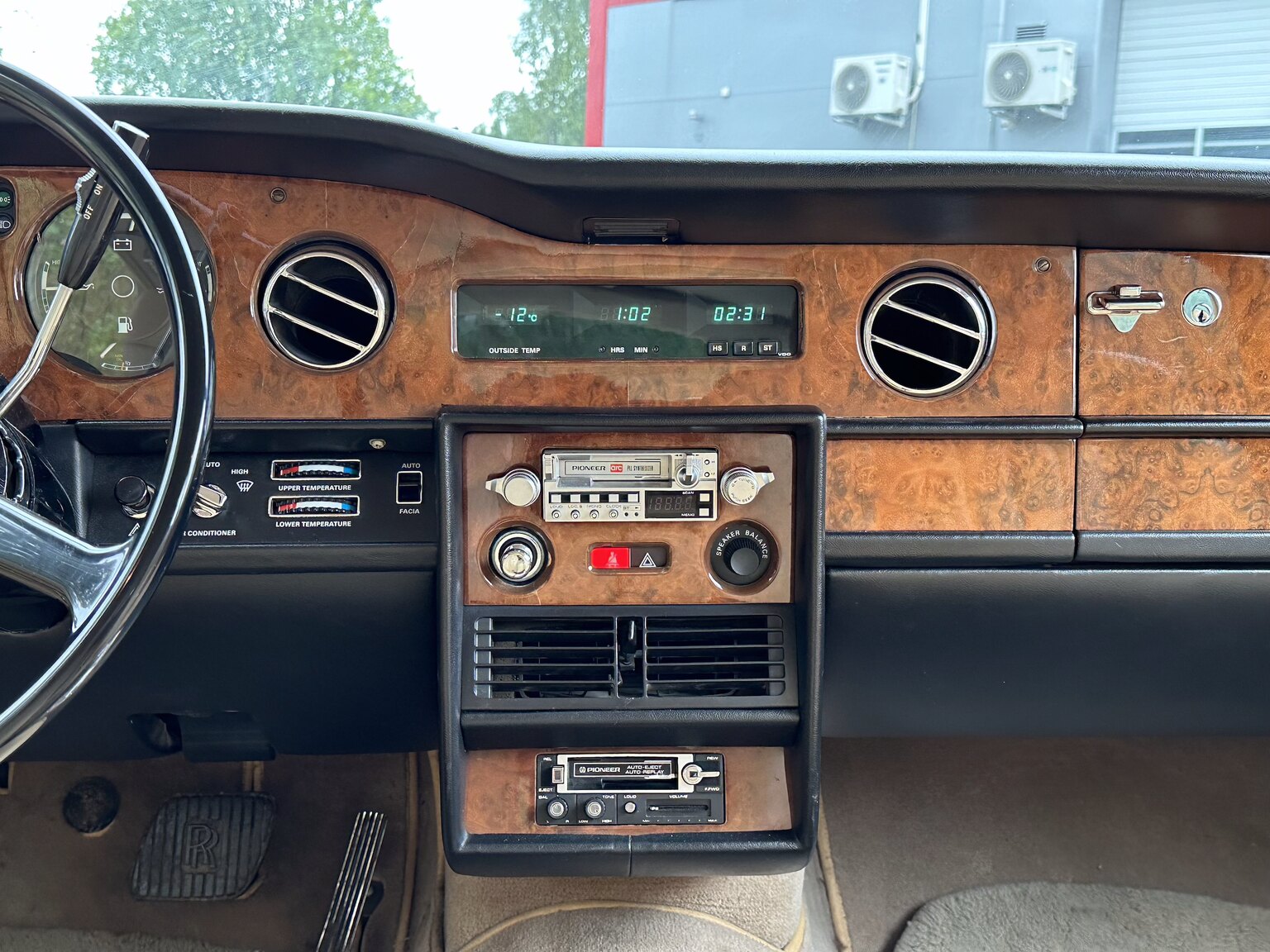Innenraumfoto von 1982  Rolls Royce Silver Spirit