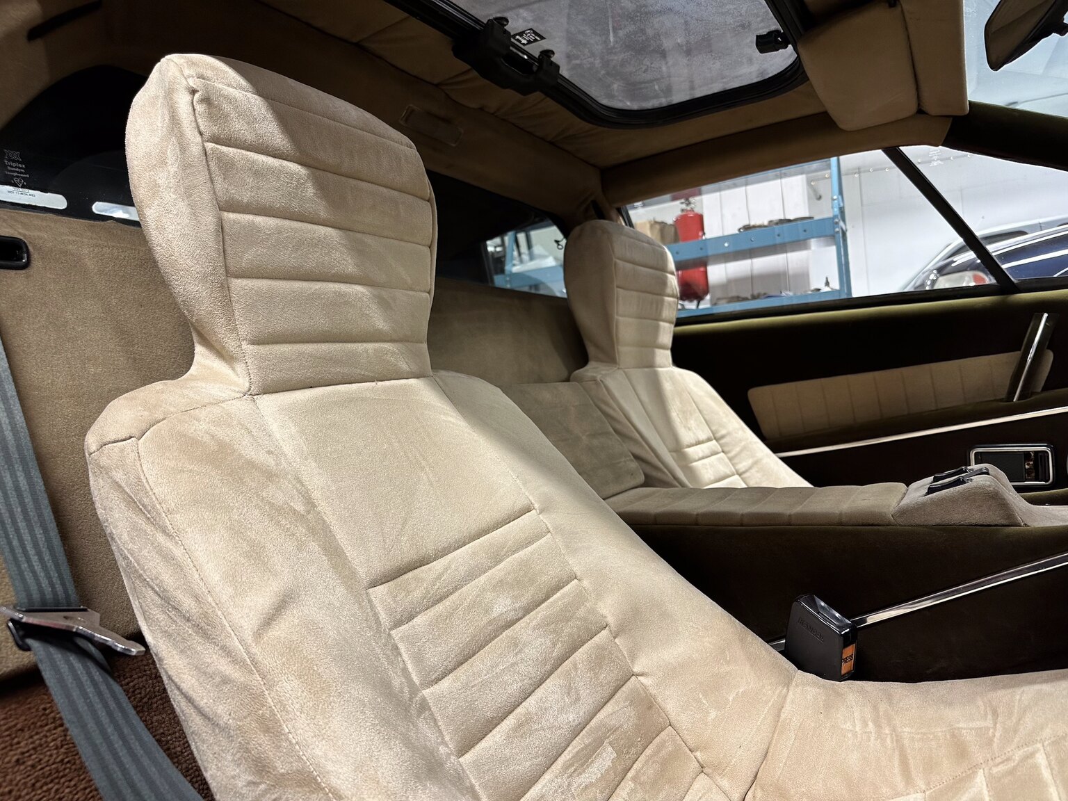 Innenraumfoto von 1977 Lotus Esprit S1
