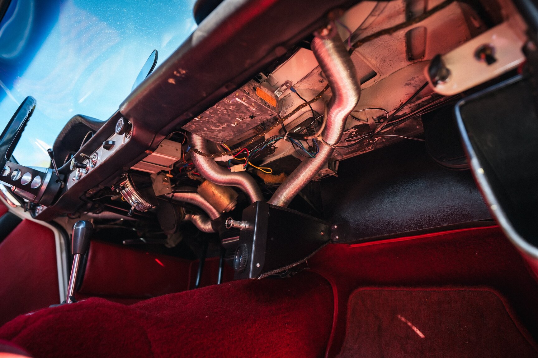 Innenraumfoto von 1963 Volvo 1800 S (27)