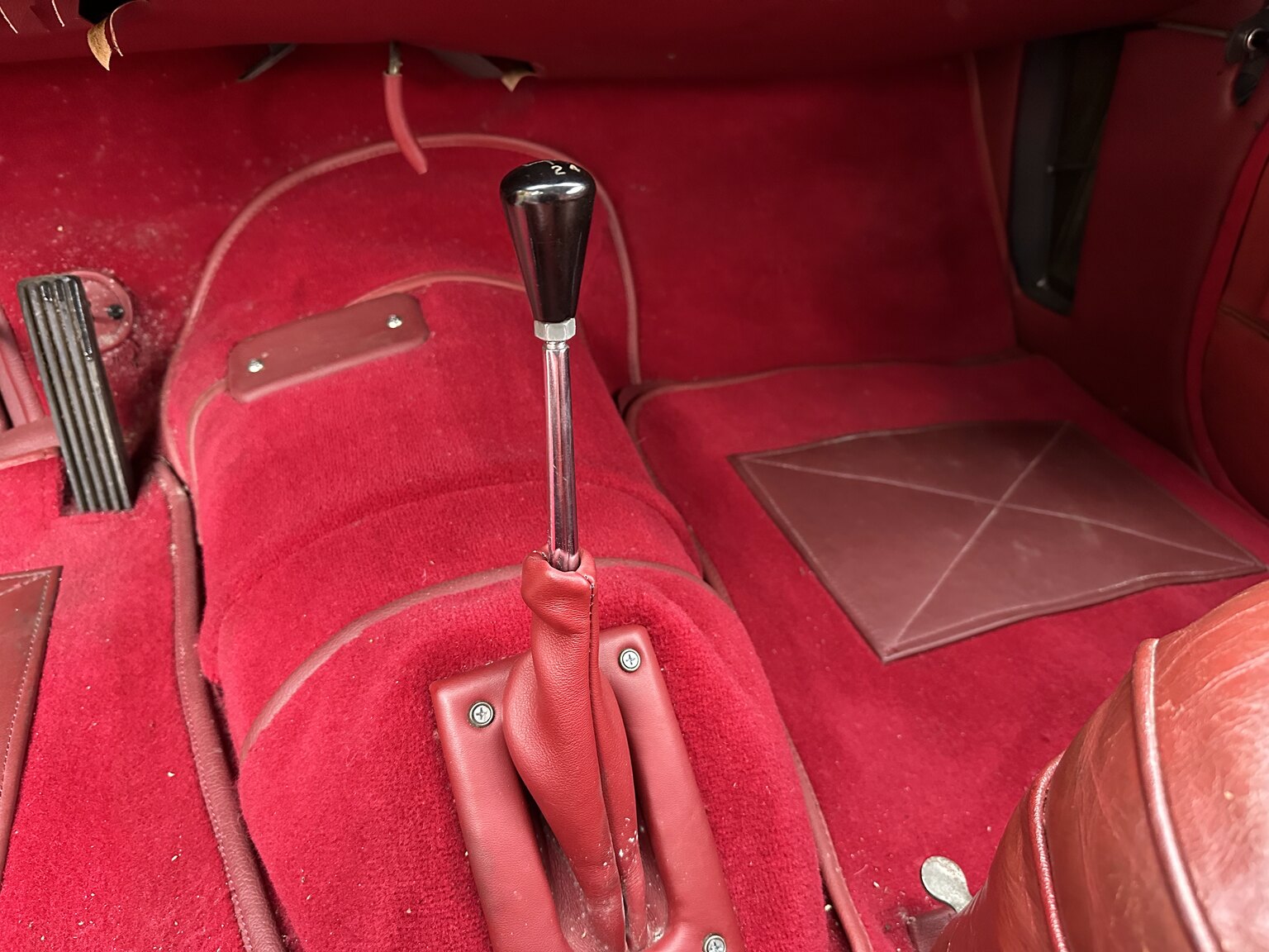 Innenraumfoto von 1954 Jaguar Mark VII Saloon