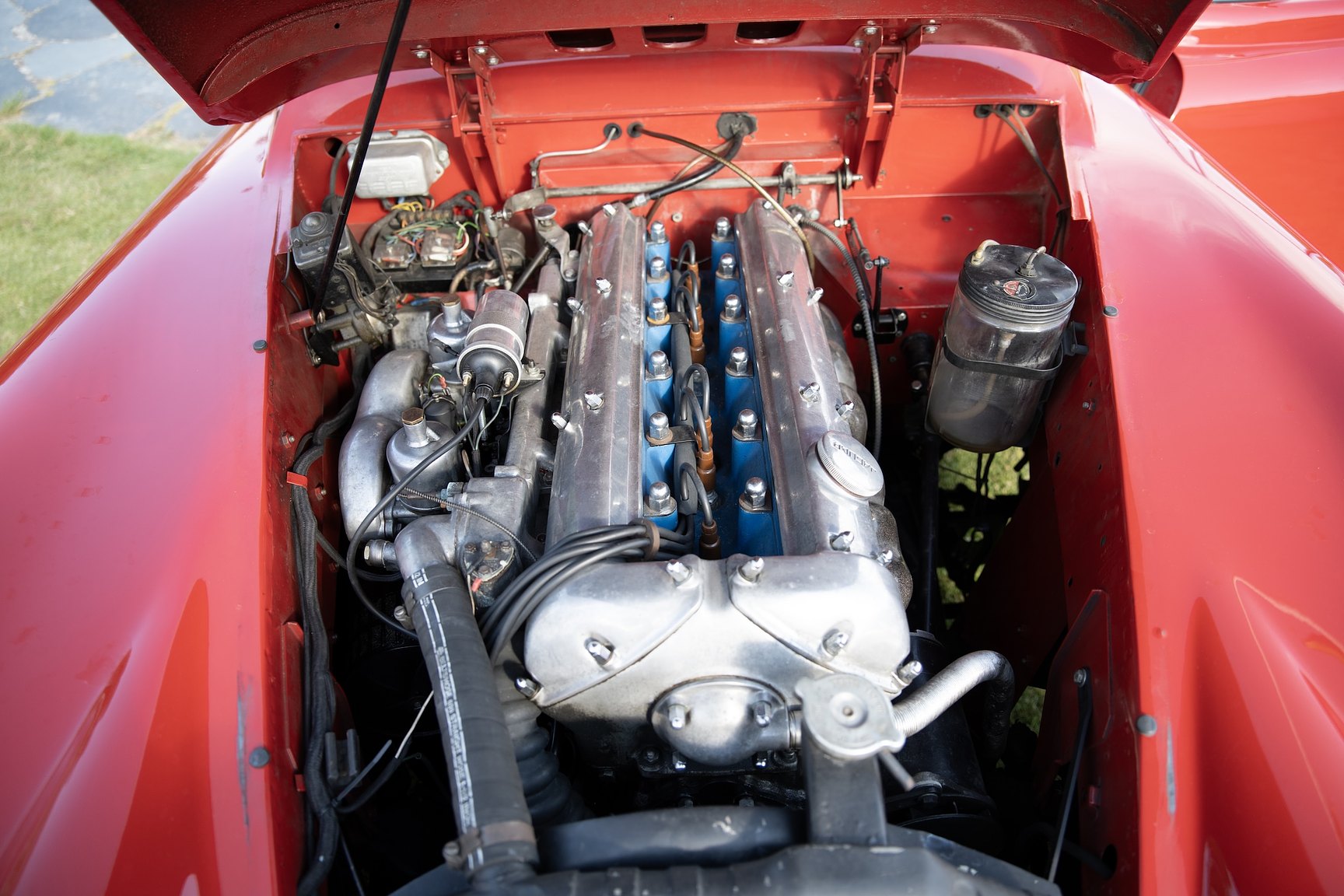 Image of 1959 Jaguar XK 150 mechanics