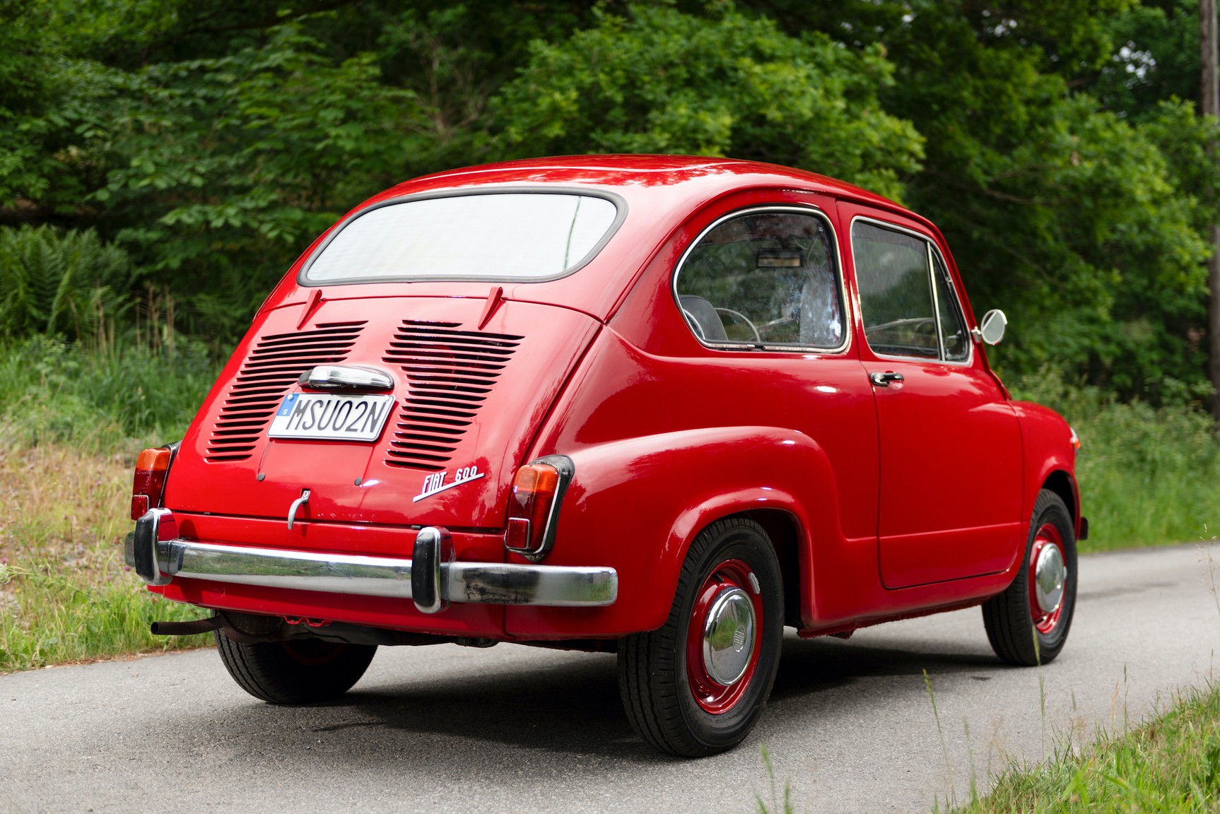 Exteriörbild på 1968 Fiat 600D