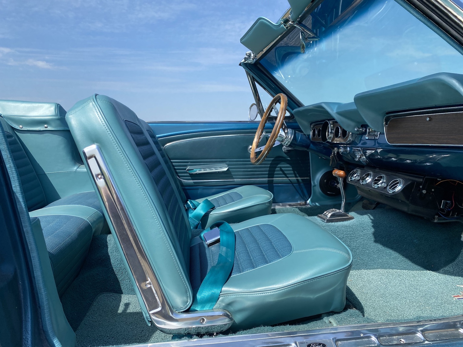 Interiörbild 1966 Ford Mustang 289 Cabriolet (27)