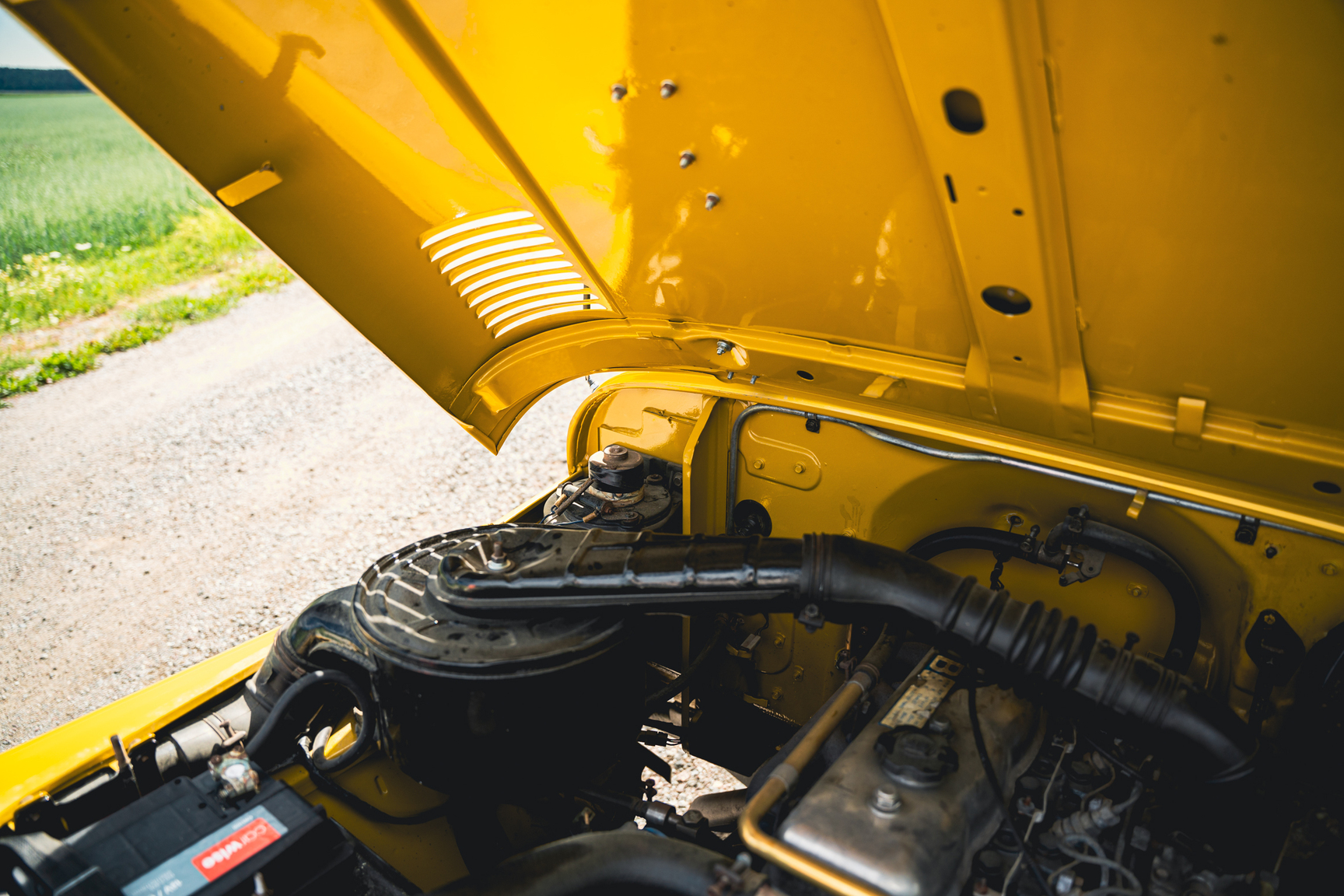 Image of 1976 Toyota Land Cruiser BJ40 mechanics