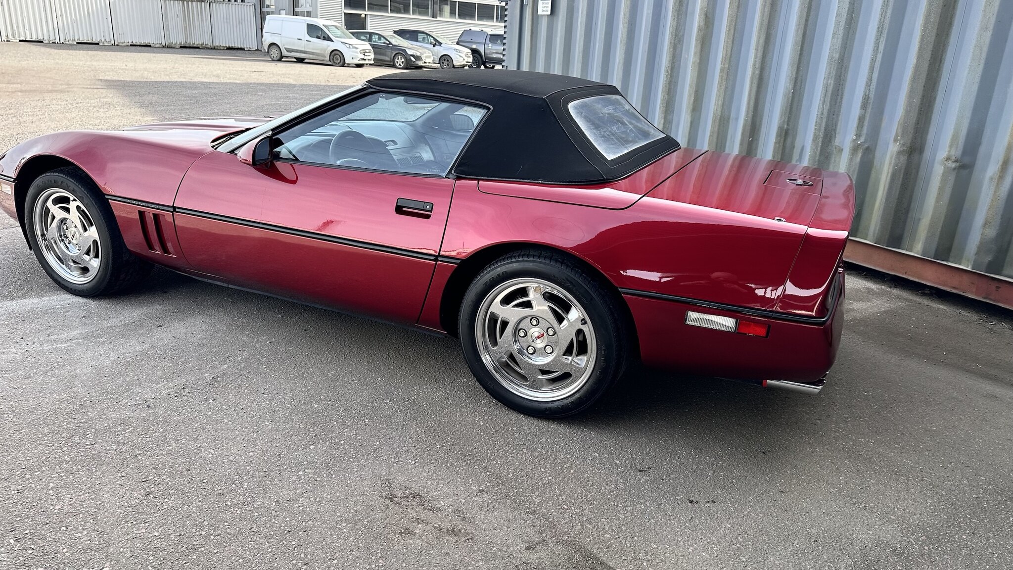 Exteriörbild på 1990 Chevrolet Corvette C4 Cabriolet