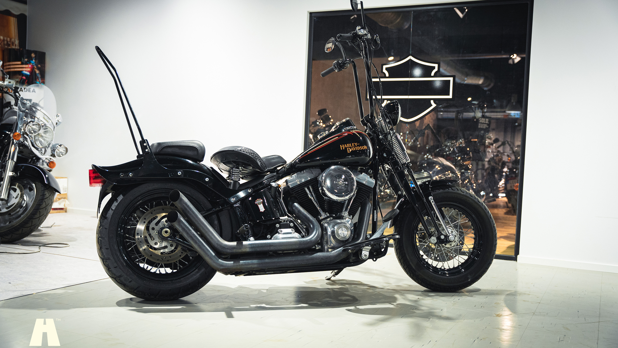 Aussenfoto 2008 Harley-Davidson Cross Bones Twin Cam (5)