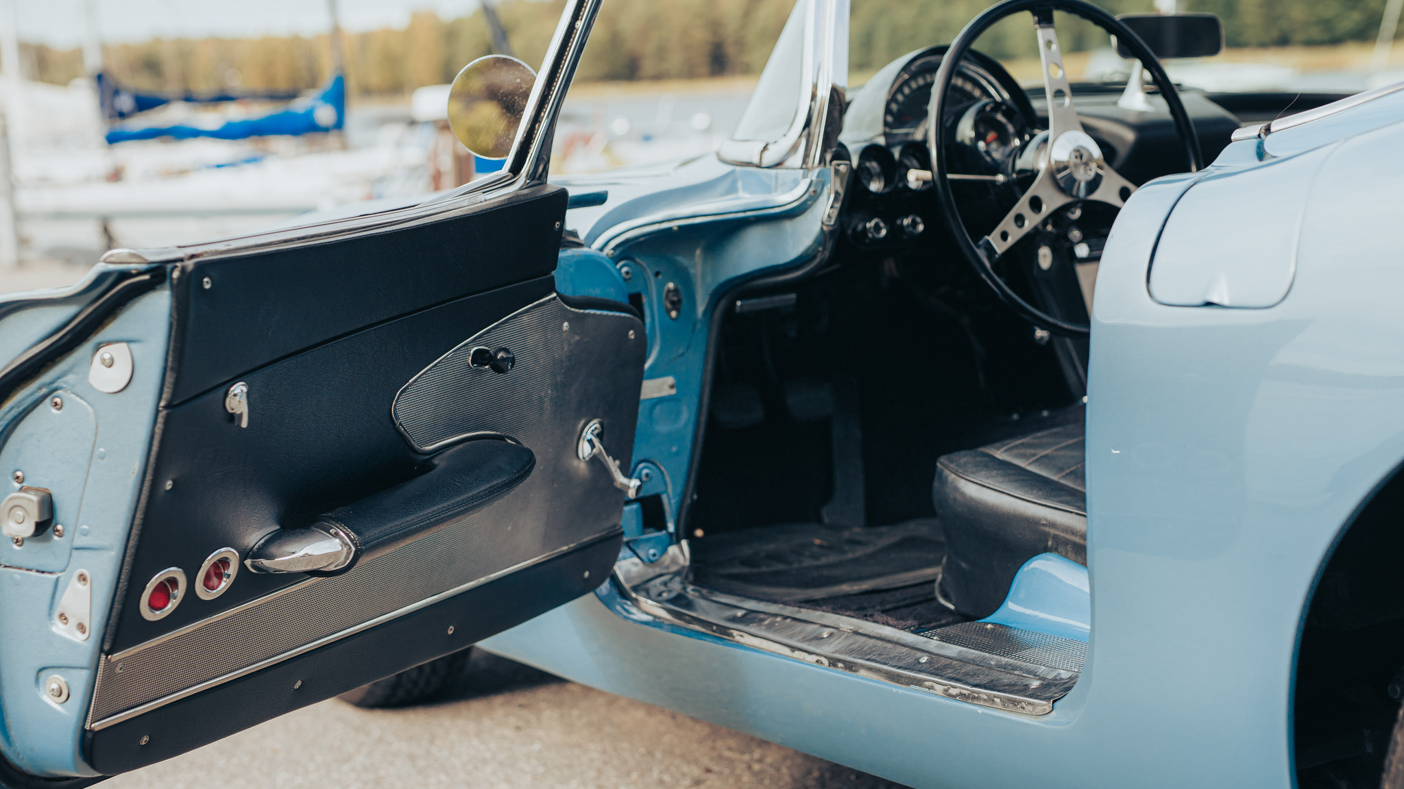 Interiörbild 1959 Chevrolet Corvette 1959