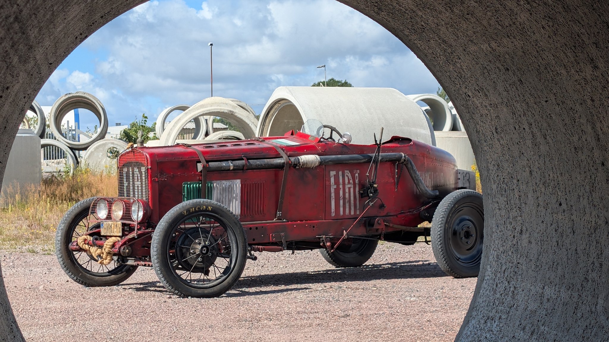 Exterior image of 1929 FIAT 321C (521c) "Flying Fiona"