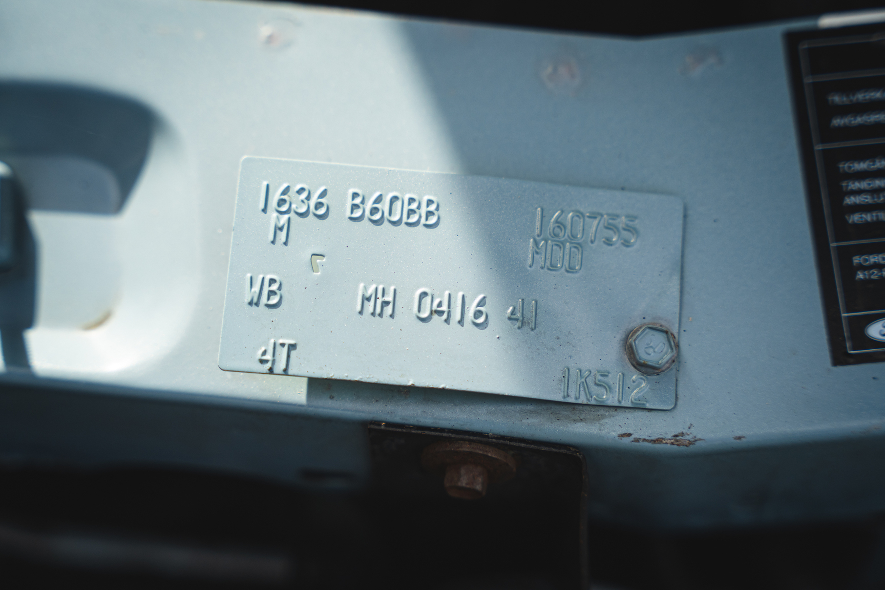 Image of 1991 Ford Thunderbird mechanics (37)