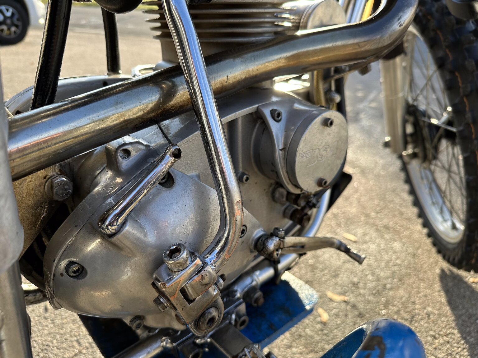 BSA B44, Mekanik