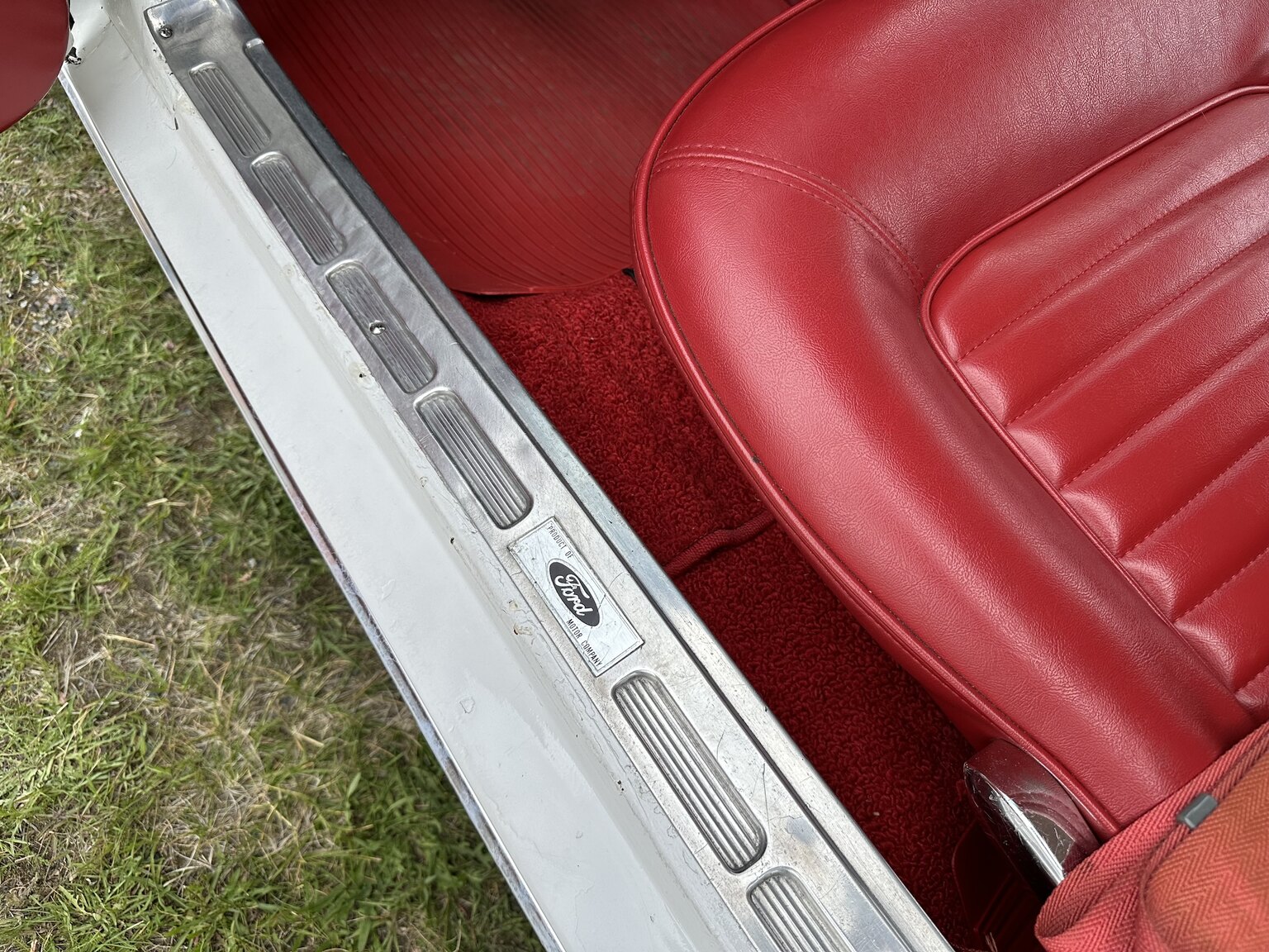 Innenraumfoto von 1965 Ford Mustang HT