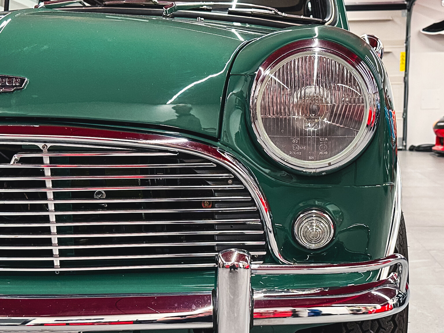 Exteriörbild på 1965 Austin Cooper