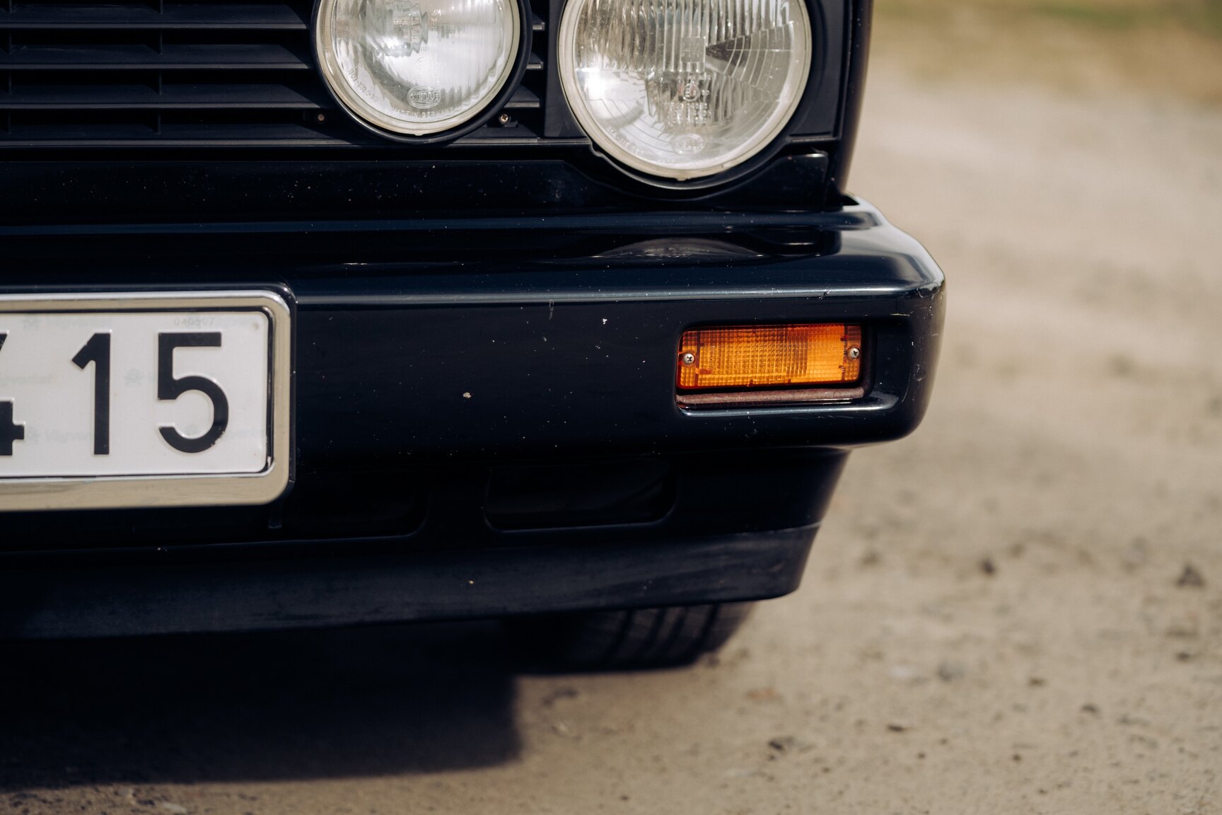 Exteriörbild på 1991 VW Golf Cabriolet "Etienne Aigner Edition"
