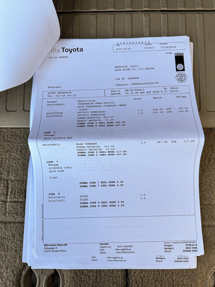 Documentation for 2008 Toyota Land Cruiser 4.5 4WD V8