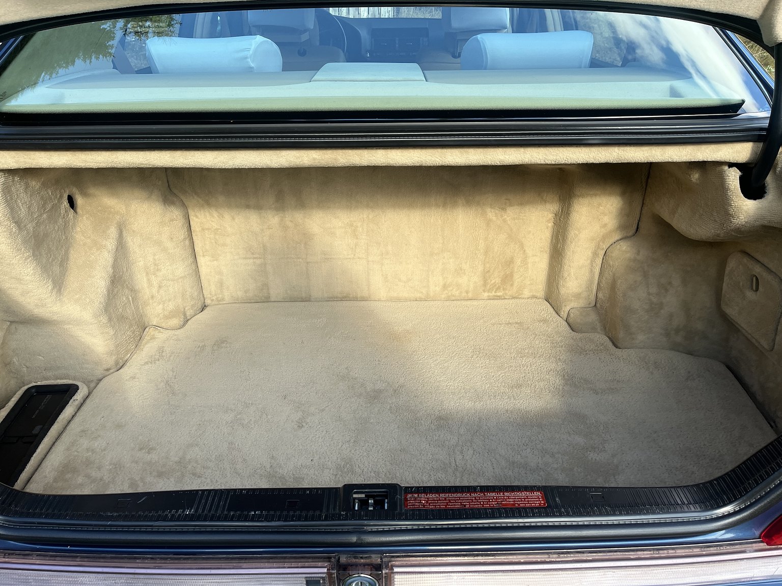 Interiörbild 1992 Mercedes-Benz 600 SEL