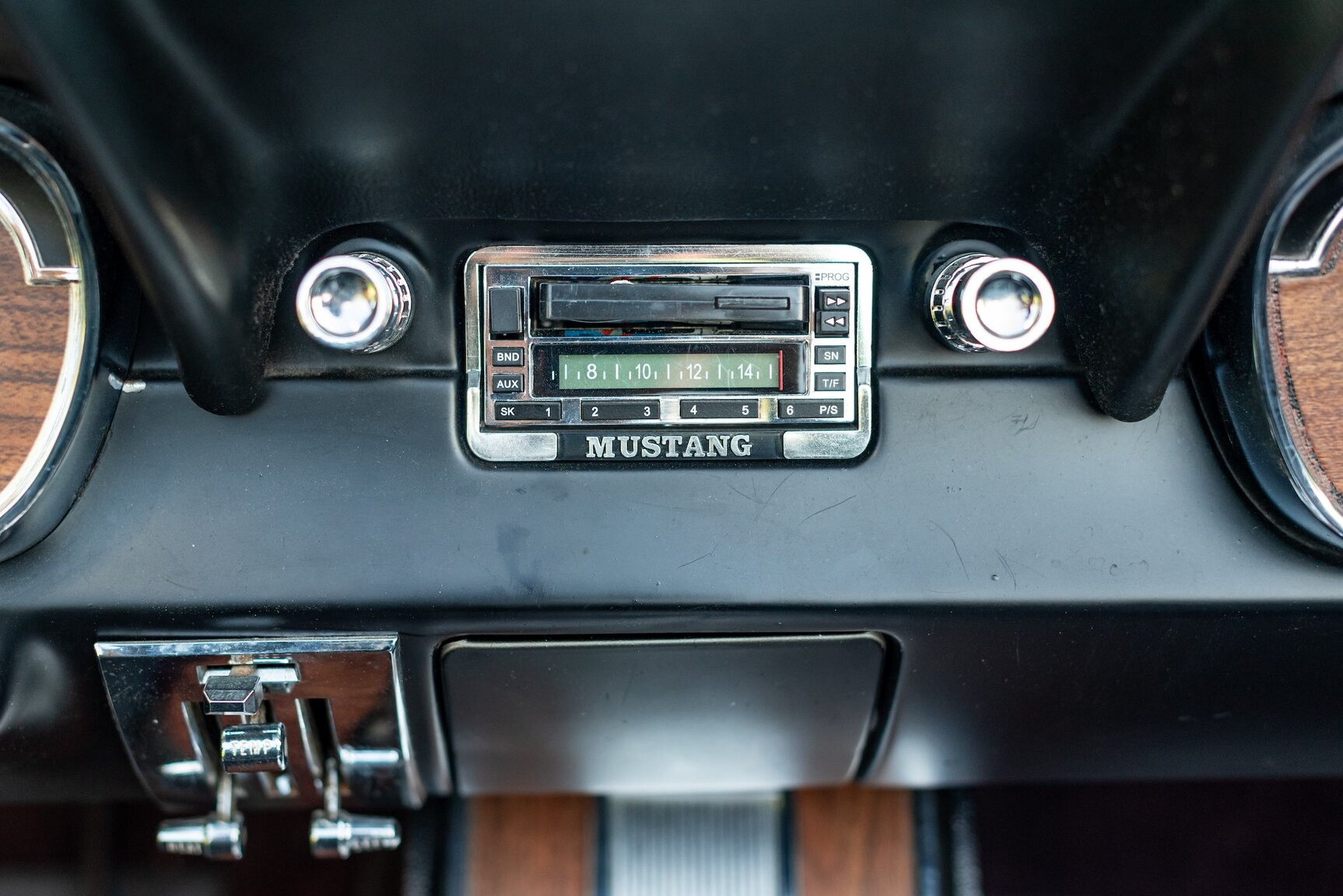Interiörbild 1966 Ford Mustang Convertible