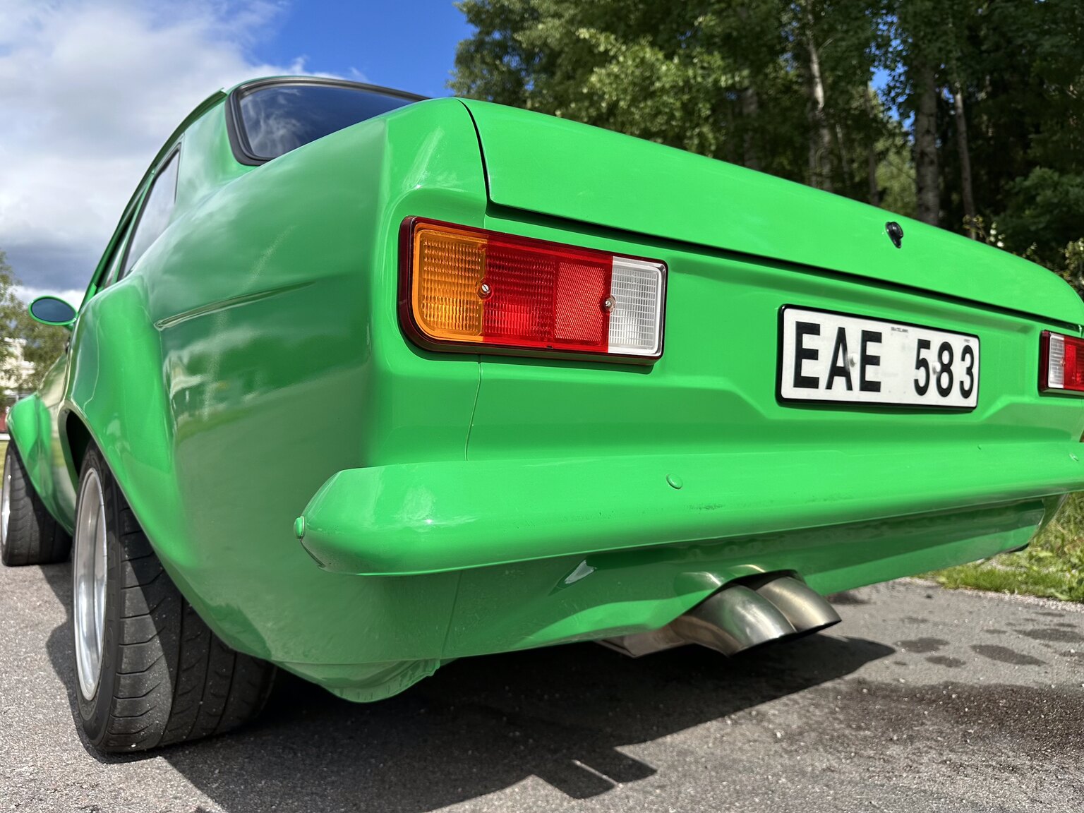 Exterior image of 1970 Ford Escort MK1 Cosworth