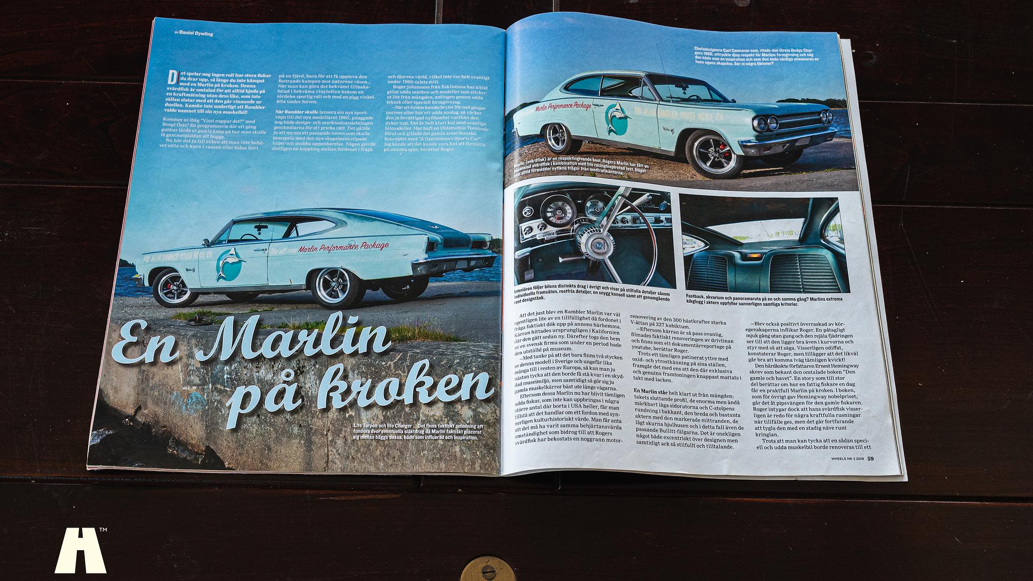 Documentation for 1965 AMC Rambler Marlin 327 CUI 5.4 V8