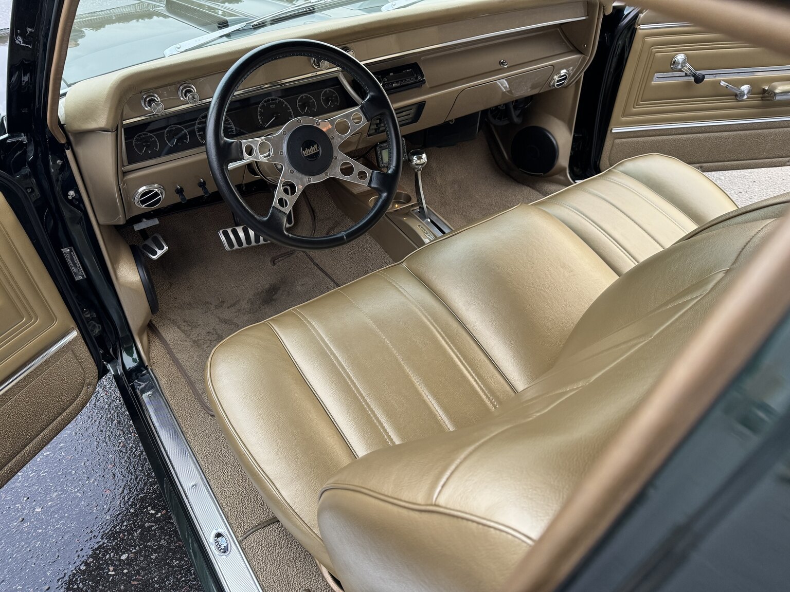 Interiörbild 1966 Chevrolet Chevelle Pro-touring